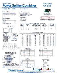 Datasheet SYPQ-70+ производства Mini-Circuits
