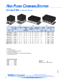 Datasheet ZB3CS-900-6W производства Mini-Circuits
