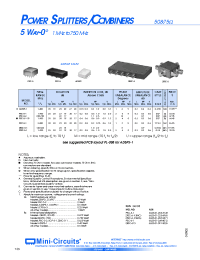 Datasheet ZB6PD1-1900 производства Mini-Circuits