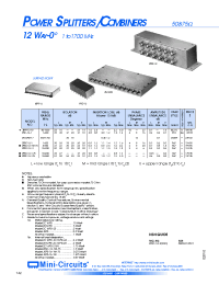 Datasheet ZC16PD-23 производства Mini-Circuits