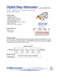 Datasheet ZX76-31-PP-S производства Mini-Circuits