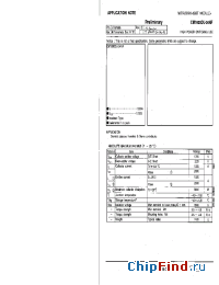 Datasheet CM1000DU-34NF производства Mitsubishi