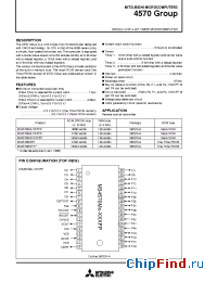 Datasheet M34570M8 производства Mitsubishi