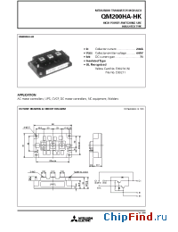 Datasheet QM200HA-HK производства Mitsubishi
