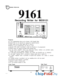 Datasheet MSM9161 производства Mosel