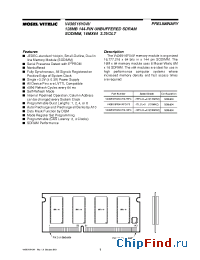 Datasheet V436516Y04V производства Mosel