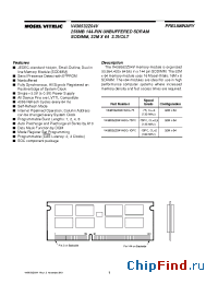 Datasheet V436532Z04VASG-10PC производства Mosel