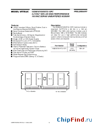 Datasheet V436616Y24VATG-10PC производства Mosel