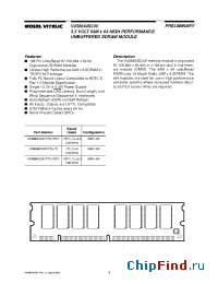 Datasheet V436664S24VXTG-75PC производства Mosel