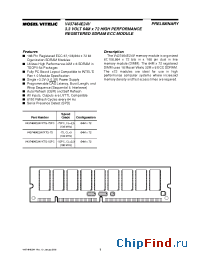 Datasheet V437464E24VXTG-75 производства Mosel