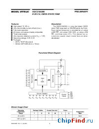 Datasheet V62C2184096L-85TI производства Mosel