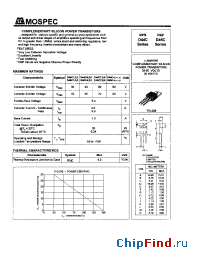 Datasheet D44C2 manufacturer Mospec