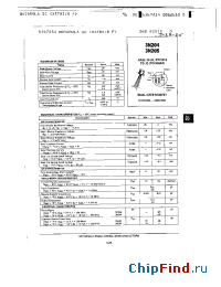 Datasheet 3N205 производства Motorola