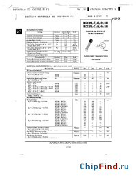 Datasheet BCX78-10 manufacturer Motorola