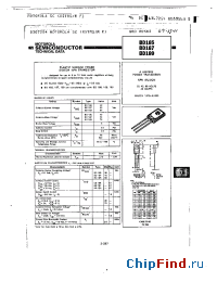 Datasheet BD189 производства Motorola