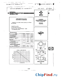 Datasheet BD312PNP manufacturer Motorola