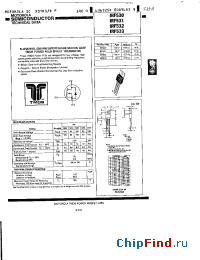 Datasheet IRF531 производства Motorola
