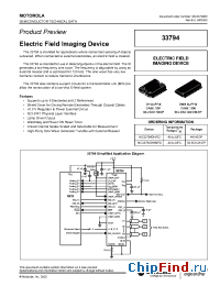 Datasheet KIT33794DWBEVM производства Motorola