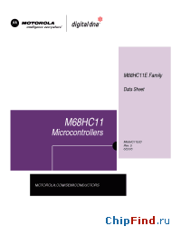 Datasheet KMC11E0CFU3 производства Motorola