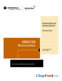 Datasheet KMC908GP32CP производства Motorola