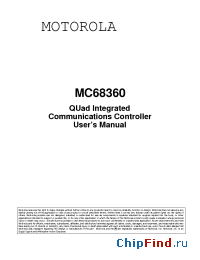 Datasheet M68300 производства Motorola