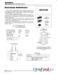 Datasheet MC10198FN производства Motorola