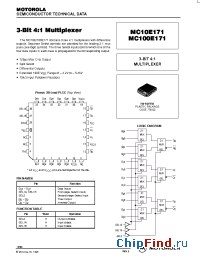 Datasheet MC10E171FN производства Motorola