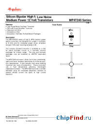 Datasheet MP4T24300 производства M-pulse