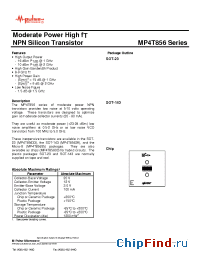 Datasheet MP4T856 производства M-pulse