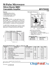Datasheet MP4TD0300G производства M-pulse