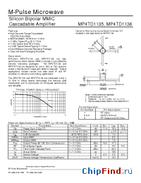 Datasheet MP4TD1135 производства M-pulse