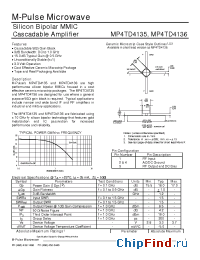 Datasheet MP4TD4135 производства M-pulse