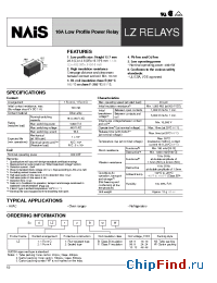 Datasheet ALZ11F09 производства Nais