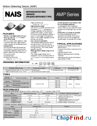 Datasheet AMP1009 производства Nais