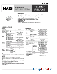 Datasheet TQ2SA-L-1.5V manufacturer Nais