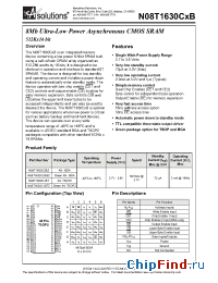 Datasheet N08T1630C1BT2 manufacturer NanoAmp