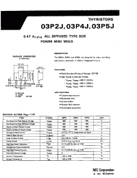 Datasheet 03P2J manufacturer NEC