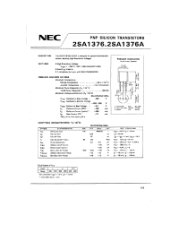 Datasheet 2SA1376A производства NEC