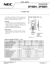 Datasheet 3P4MH производства NEC