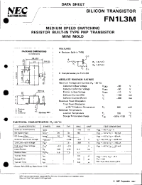 Datasheet FN1L3M производства NEC