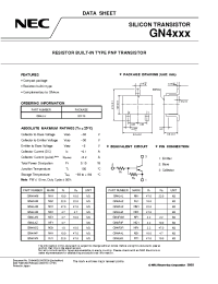 Datasheet GN4F3M производства NEC