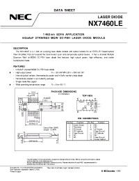 Datasheet NDL7540PA производства NEC