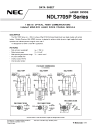 Datasheet NDL7705PD производства NEC