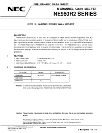 Datasheet NE961R200 производства NEC