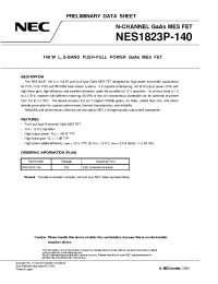 Datasheet NES1823P-140 производства NEC