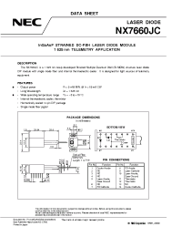 Datasheet NX7660JC-CA производства NEC