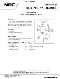 Datasheet RD10SL производства NEC