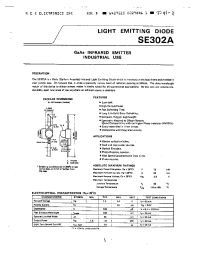 Datasheet SE302 manufacturer NEC