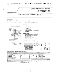 Datasheet SE307 manufacturer NEC