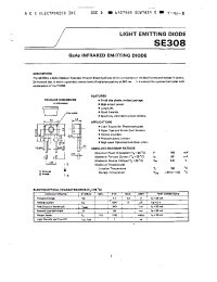 Datasheet SE308 manufacturer NEC